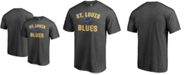 Fanatics Men's Heathered Charcoal St. Louis Blues Team Victory Arch T-shirt
